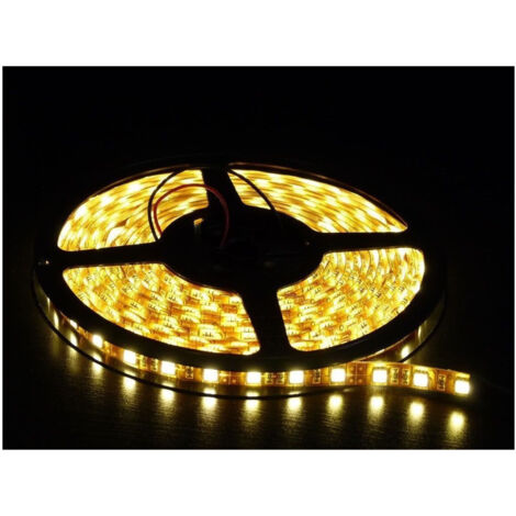 Trade Shop - SMD-STREIFEN LED-STREIFEN 5050 FLEXIBEL 5MT KLEBSTOFF INNEN AUSSEN IP65 -