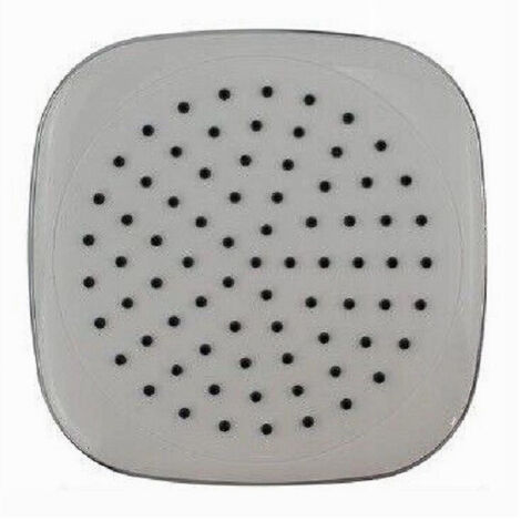 TRADE SHOP - Soffione Doccia Ugelli Fori Bagno Miscelatore Ad Alta Pressione 15 X 15 Cm 69289 -