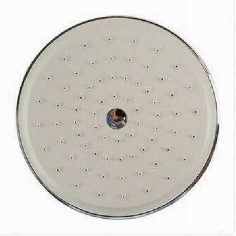 TRADE SHOP - Soffione Doccia Ugelli Fori Bagno Miscelatore Ad Alta Pressione 59160 16cm Tondo -