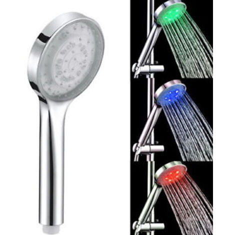 Trade Shop - SOFFIONE SHOW MIT LED-LIGHTS WASSER TEMPERATUR -
