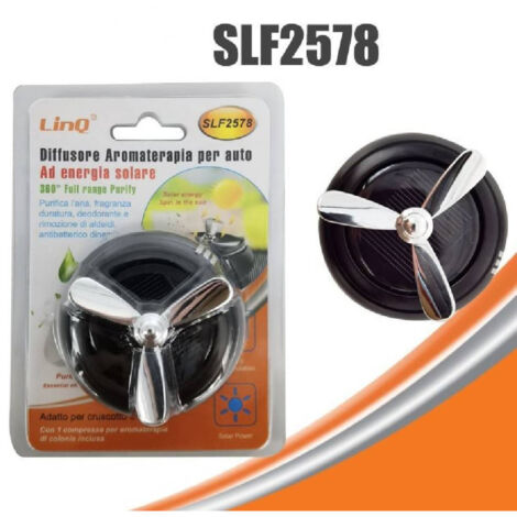 Trade Shop - SOLARBETRIEBENER AROMATHERAPIE-DUFTDIFFUSOR FÜR DAS AUTO-ARMATURENBRETT SLF2578 -