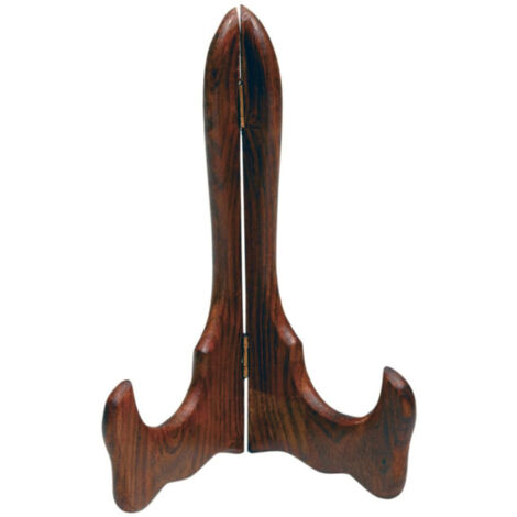 Trade Shop - Soporte Admite Placas Placa De Plataforma 33 X 15.5 Cm En Madera Lacada -