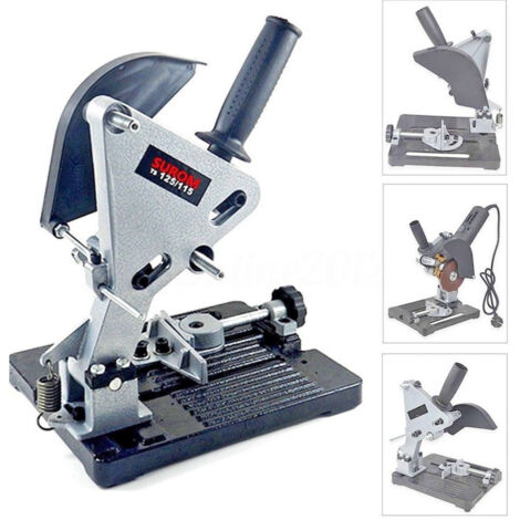 Trade Shop - Soporte De Banco Para Mini Amoladora Angular 125/115 Máquina De Corte De Metal -