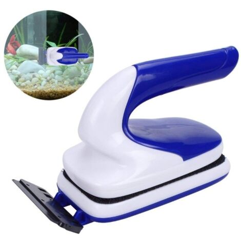 Mini Acquario Pulisci Pennello Magnetico Per Vaschette Per Pesci, Utensile  Galleggiante Raschia Alghe Su Vetro