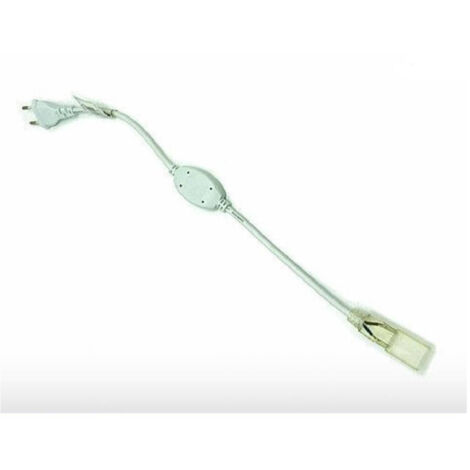 Trade Shop - Spina Per Strisce Led 5mm 220v Presa Accensione Strip Led Raddrizzatore S-220v-5 -