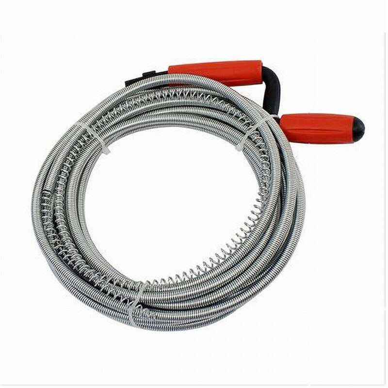 Image of Trade Shop - spring plumbing abflussreiniger-spirale zum freien von rohren, 7,5 mt, 59949 -