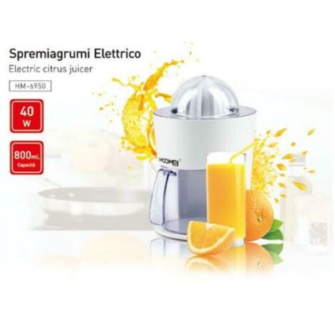 TRADE SHOP - Spremiagrumi Elettrico Professionale In Acciaio A Leva Premi Spremi Agrumi 40w -