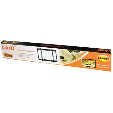 TRADE SHOP - Staffa Porta Tv A Muro Suppporto Da 30″ A 60″ Fino 70kg Livella Con Bolla Li-j007 -