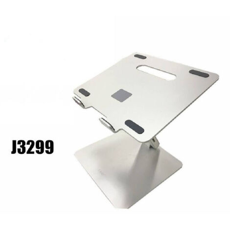 TRADE SHOP - Staffa Supporto Base Regolabile In Lega Alluminio Per Pc Notebook Tablet J3299 -