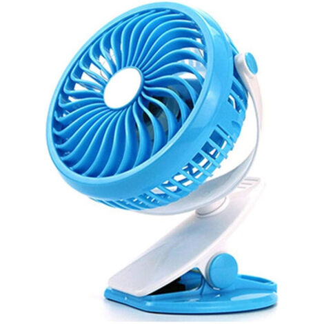 Trade Shop - STANDVENTILATOR MIT 4 VERSTELLBAREN BLÄTTERN UND 360-GRAD-DREHUNG -