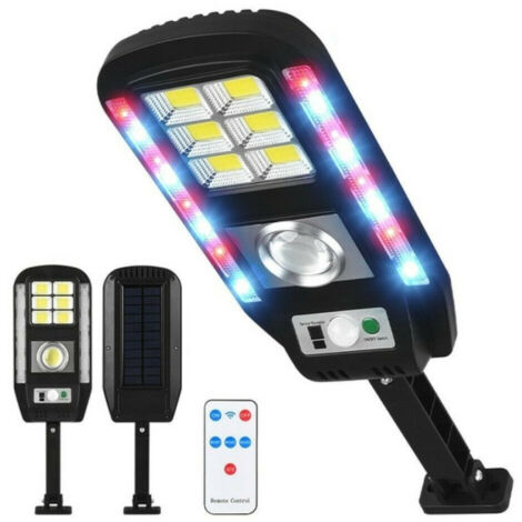 Trade Shop - STRAHLER MIT SOLARPANEL BEWEGUNGSSENSOR 89 LED CL-728 -