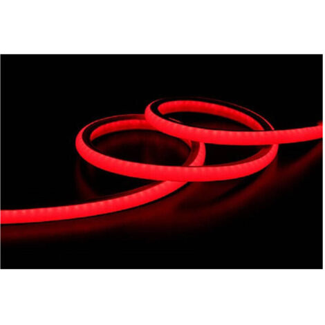Trade Shop - Strip Led Neon Flessibile Striscia Decorativa 5 Mt Ip65 Vari Toni Di Luce U-12v -
