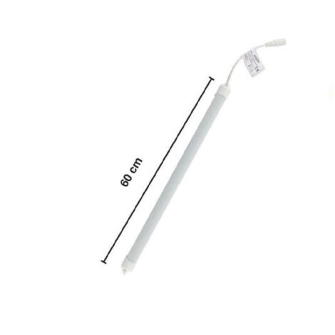 Trade Shop - Striscia Barra Led Profilo Alluminio 60cm 10w Luce 3000k 4000k 6500k 3014-12v-60 -