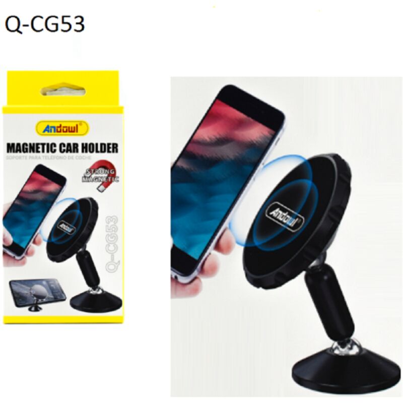 Image of Trade Shop - MAGNETISCHE SUPPORT FÜR AUTO SUPER RESISTENT PORTA CELLULARE SMARTPHONE Q-CG53 -