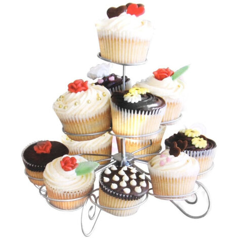 Trade Shop - Supportador Para Cupcakes Dolci Dolcetti 13 Posties In Metall -