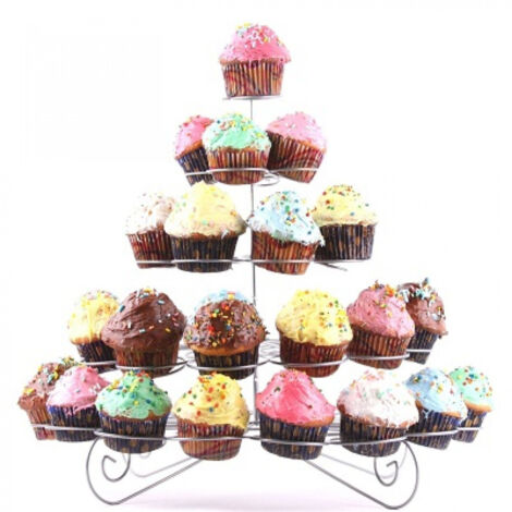 Trade Shop - Supportador Para Cupcakes Dolci Dolcetti 30 Posties En Metall -