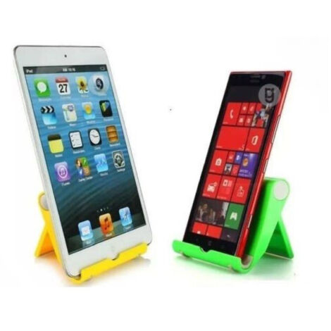 TRADE SHOP - Supporto Da Tavolo Stand Per Smartphone Tablet Universale Regolabile 270° -