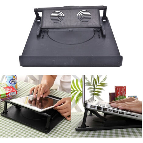TRADE SHOP - Supporto Notebook Girevole 360°  Base Raffreddamento Pc Dissipatore -