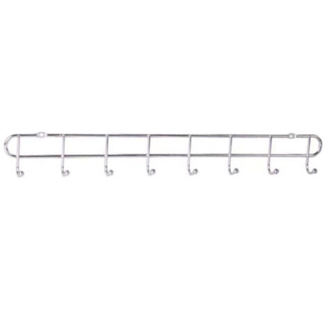 Trade Shop - TÄTIGKEITEN ZUR PARETE 8 POSTEN GANCI 47X3,5CM BAGNO CUCINA 58025 -
