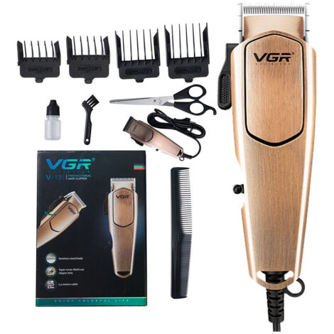 Trade Shop - Tagliacapelli Professionale Con Filo Trimmer Per Uomo Elettrico Clippers V-131 -