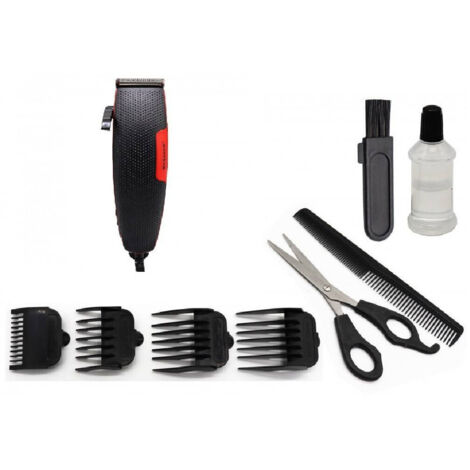 TRADE SHOP - Tagliacapelli Rasoio Professionale Per Capelli Barba Elettrico Con Filo Ta-ca022 -