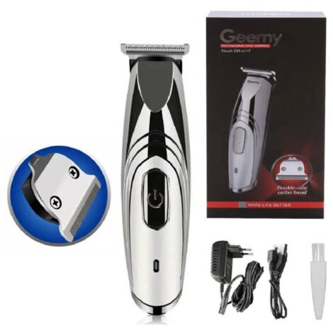 Trade Shop - Tagliacapelli Rifinitore Professionale A Batteria Ricaricabile Elettrico Gm-6147 -