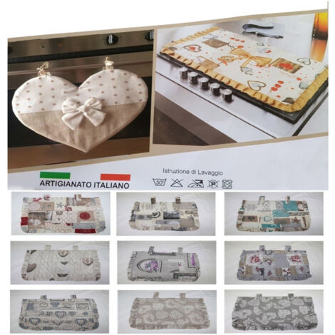 Trade Shop - Tapa Horno + Tapa Estufa Tapa Horno Quemadores Cordón Shabby Chic -