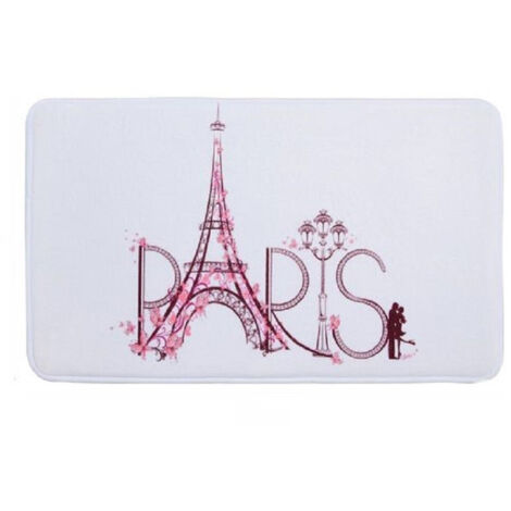 Trade Shop - TAPPEINO TAPPETINO FÜR DEN BINNENMARKT 45 X 75CM MIT FANTASIA SCRITTA PARIS 87046 -