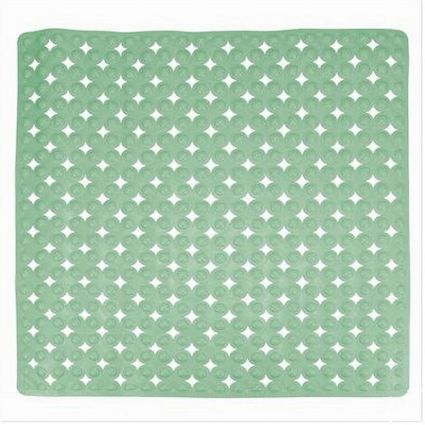 Trade Shop - TAPPEN TAPPETINO VERDE ANTISCIVOLOPER VASCA DA BAGNO DOCCIA 52 X 52 CM 79758 -