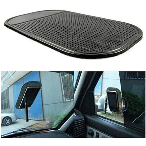 TRADE SHOP - Tappetino Adesivo In Silicone Supporto Antiscivolo Cruscotto Auto Smartphone -
