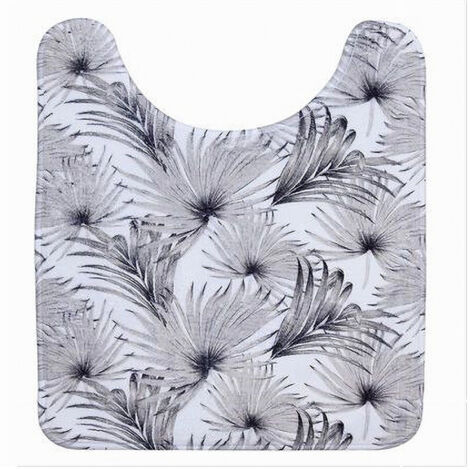 Trade Shop - TAPPETINO GIROWATER ARREDO DA BAGNO 45 X 50 CM FANTASIA TROPICALE 87075 -