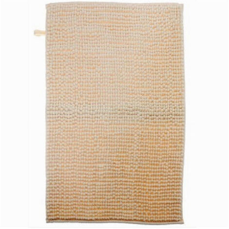 TRADE SHOP - Tappeto Tappetino Antiscivolo Per Arredo Bagno 45 X 70 Cm Colore Arancio 79918 -