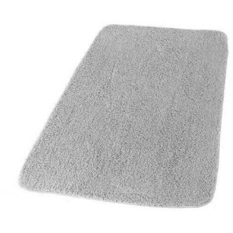 TRADE SHOP - Tappeto Tappetino Per Bagno Arredo Casa 45 X 75cm Colore Grigio In Tessuto 69864 -