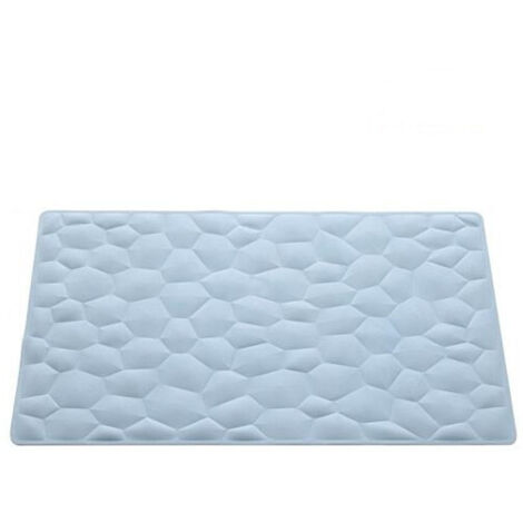 Trade Shop - TAPPEUM ANTISCIVOLO TAPPEINO IN ALLES EFFECT PIETRE BIANCO 40 X 70 CM -
