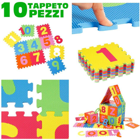 Trade Shop - Tappeum For Children By Paviment 10 Pzzle Neonato Atossico Lavabile -