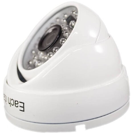 TRADE SHOP - Telecamera Dome Videosorveglianza Ahd 48 Led Ir 3 Mp 3.6 Mm Soffitto Case Negozi -