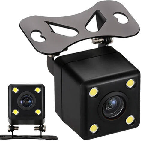 TRADE SHOP - Telecamera Per Retromarcia Per Auto Q-dc2 Visione Notturna A 170° Impermeabile -