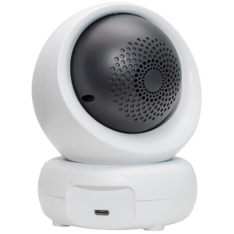 TRADE SHOP - Telecamera Smart Ip Cam Wifi Lente 3.6mm Sensore Movimento Notturna Alexa Google -