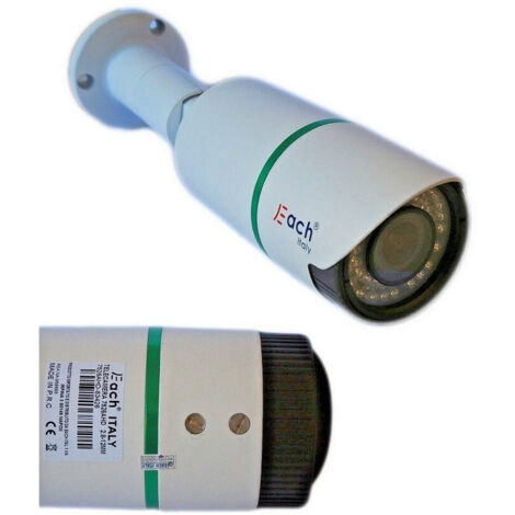 TRADE SHOP - Telecamera Videosorveglianza Ahd 42led Varifocale 2.8-12 Mm Ir 3.0mp 7526ahd -