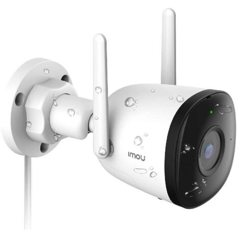 TRADE SHOP - Telecamera Wifi Esterna 1080p Ip67 Visione Notturna 30mt Compatibile Con Alexa -