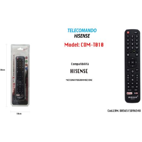 Trade Shop - Telecomando Sp-5722 Compatibile Per Tv Sharp Led Lcd Hdtv 3dtv  Funzioni Originale