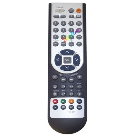 TRADE SHOP - Telecomando Universale 4 In1 Televisore Tv Dvb-t Digitale Terrestre -