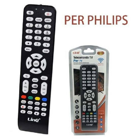 Trade Shop - Telecomando Universale Compatibile Tv Philips Universal Remote Control Ph-5724 -