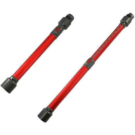 Trade-Shop Teleskoprohr Saugrohr ausziehbar 45cm-70cm Ersatz für Dyson SV10, SV10 Absolute, SV11 Animal, SV12, SV14 ersetzt 96747703 / Akku-Staubsauger