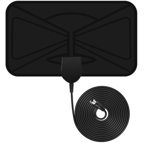 Trade Shop - Televisión Digital De Tv Antenna Terrestre Dvb-t Internal Dtt Cavo 2m Hdtv -
