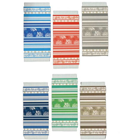TRADE SHOP - Telo Mare Corallo Asciugamano Sottile Sport Spiaggia Piscina Vari Colori 90x170 -