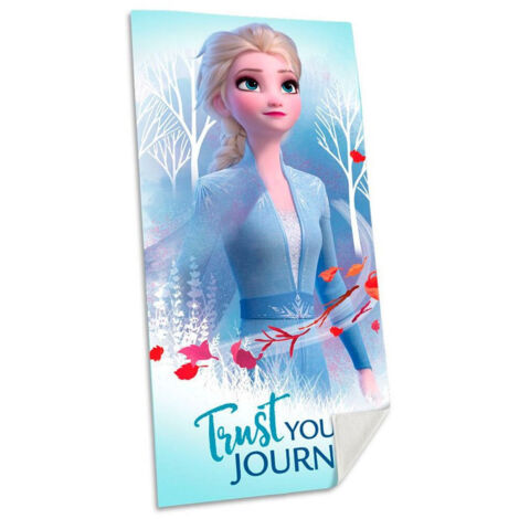 Trade Shop - TELO SEA IN COTONE ELSA DI FROZEN ASCIUGAMANO MIT PISCINA SEASON -