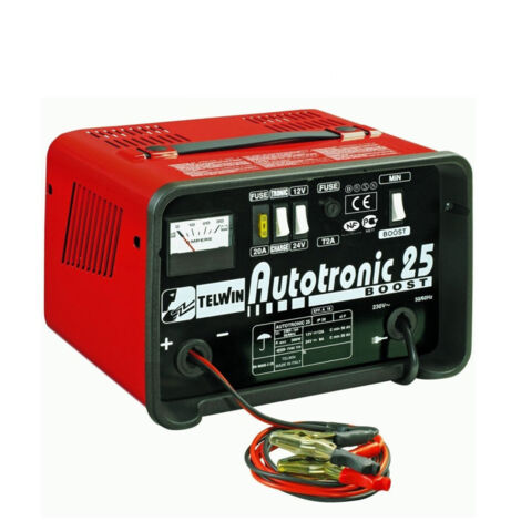 Trade Shop - Telwin Autotronic 25 Boost Caricabatteria Boost 12/24v Codice 807540 -