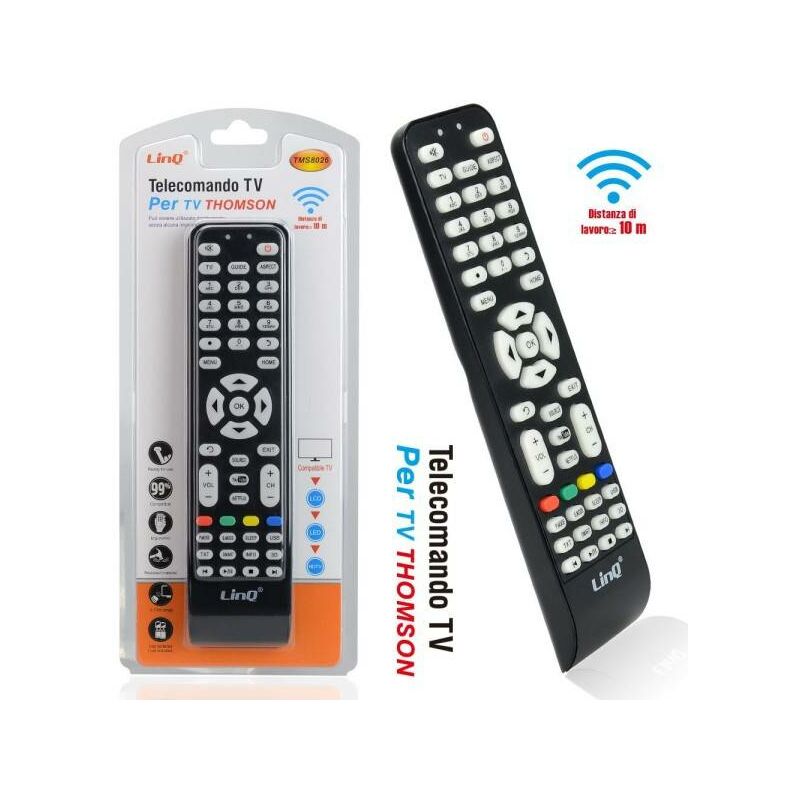 Trade Shop Traesio - Thomson Universal Tv Remote Control Replacement Tms8026