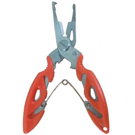 Trade Shop - Tijeras De Pesca Alicates Pescador Cortador Anzuelo Removedor Anillo Primavera -